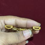 One Gram Gold Rani haram Pendant Without Earrings