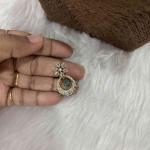 Victorian Small Chand Balli Model Pendent Without Earrings ( colours available)