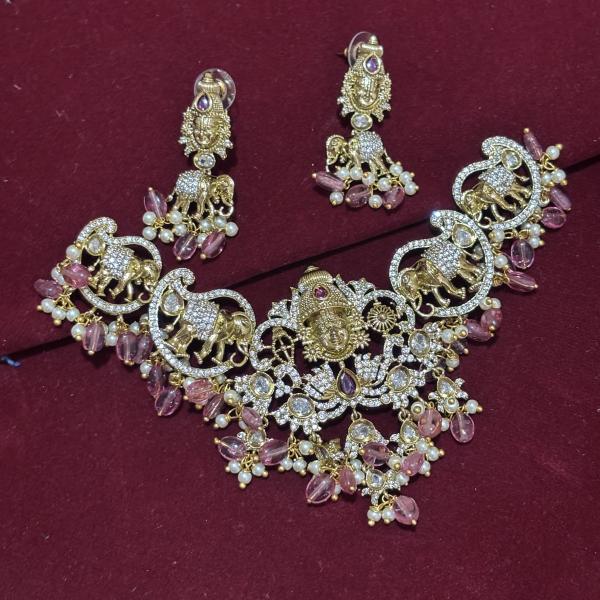 Heavy Victorian Balaji Pendants with earrings