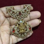 Victorian Lakshmi devi Rani haram Pendant Without Earrings