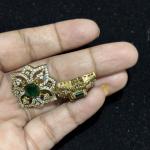 Heavy Victorian Side Brochures set 1 pair ( Green and Purple colours available)