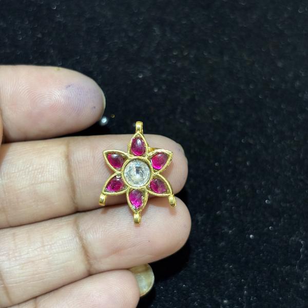 Flower Jadav Pendant