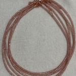 Hasli AD Stone covered with Copper shade wire  3 mm 18inch