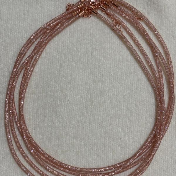 Hasli AD Stone covered with Copper shade wire  3 mm 18inch