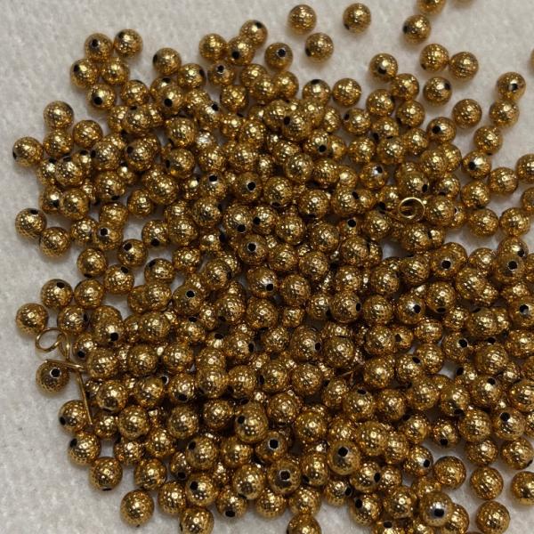Antique Plan Metal balls  5mm , Pack of 10 pc
