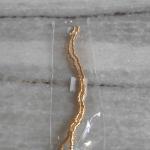 Micro Plated Locking Beads , Gold and Silver available,Sold by 1 string