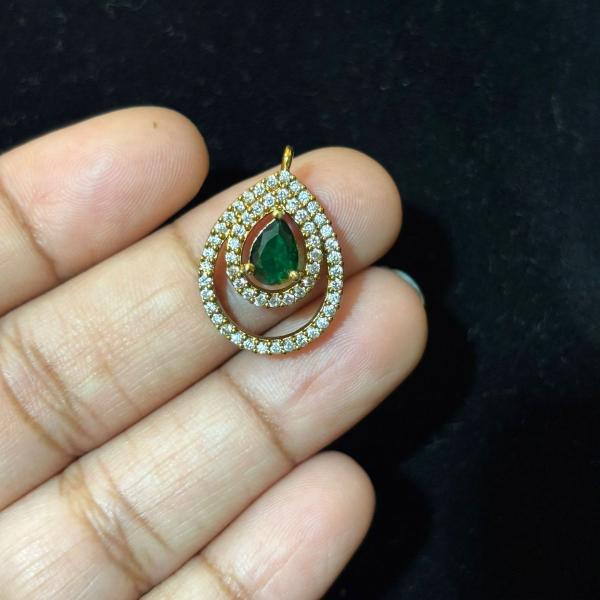 Antique Finish Double Drop Charms ( colours available)